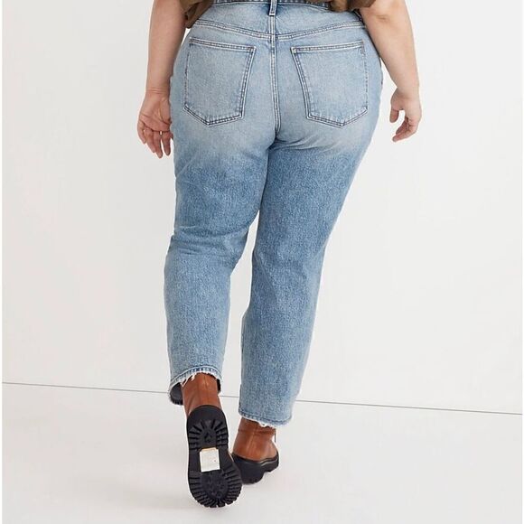 NWT Madewell Curvy Perfect Vintage straight Jean - Picture 3 of 8
